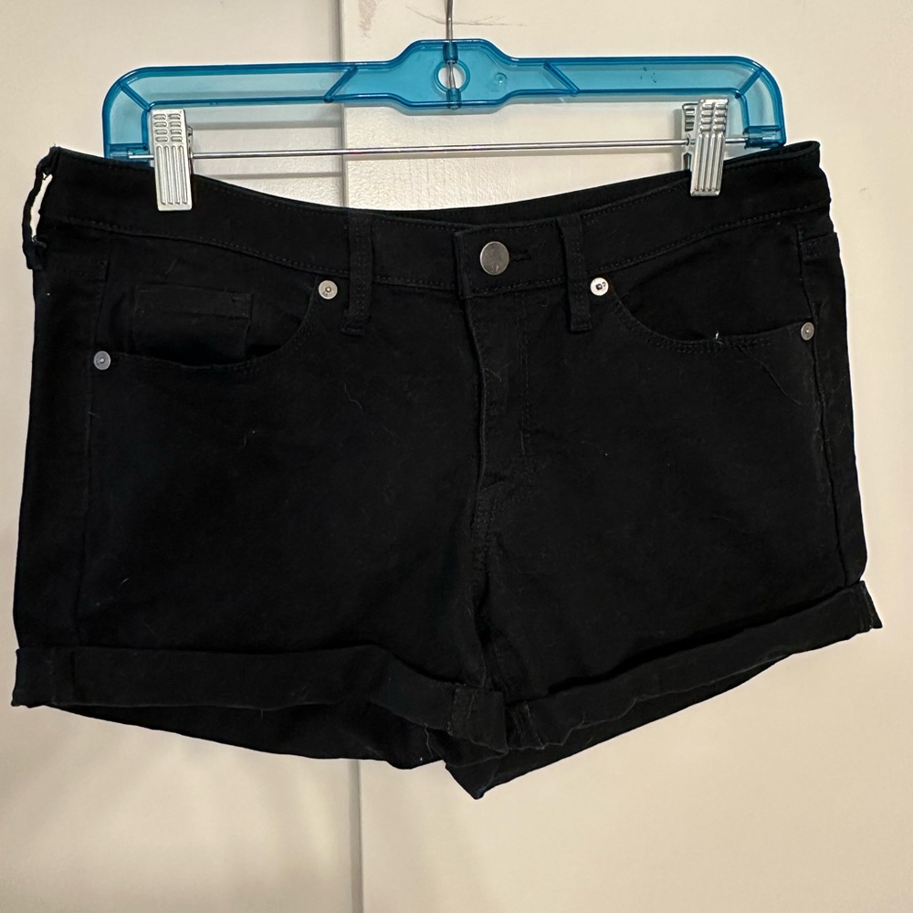 Women’s Black Jean Shorts